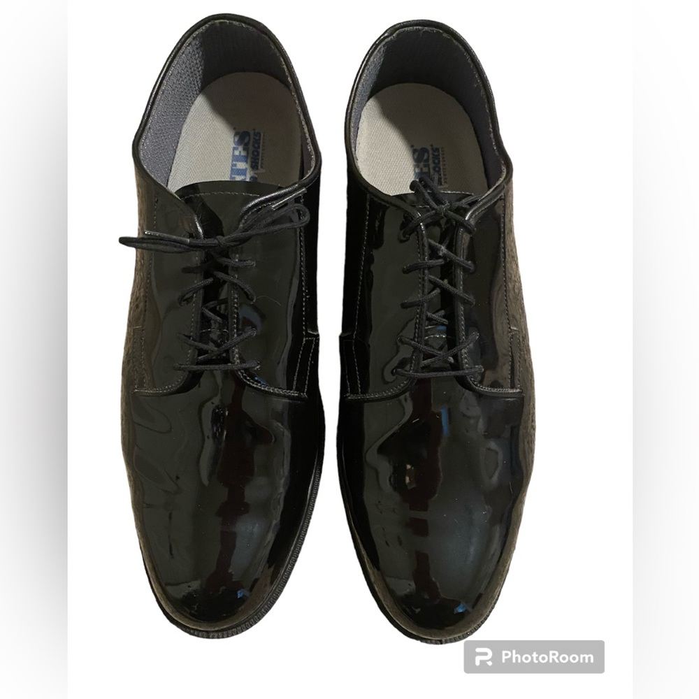 Bates Men’s High Gloss Oxford Dress Shoes